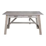 Home Accents - Serendipity Desk in Taupe Gray - Image 4