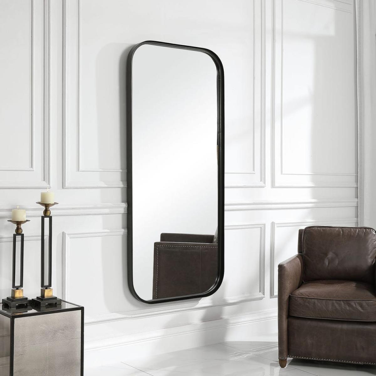 Concord Tall Mirror, Black - Image 6