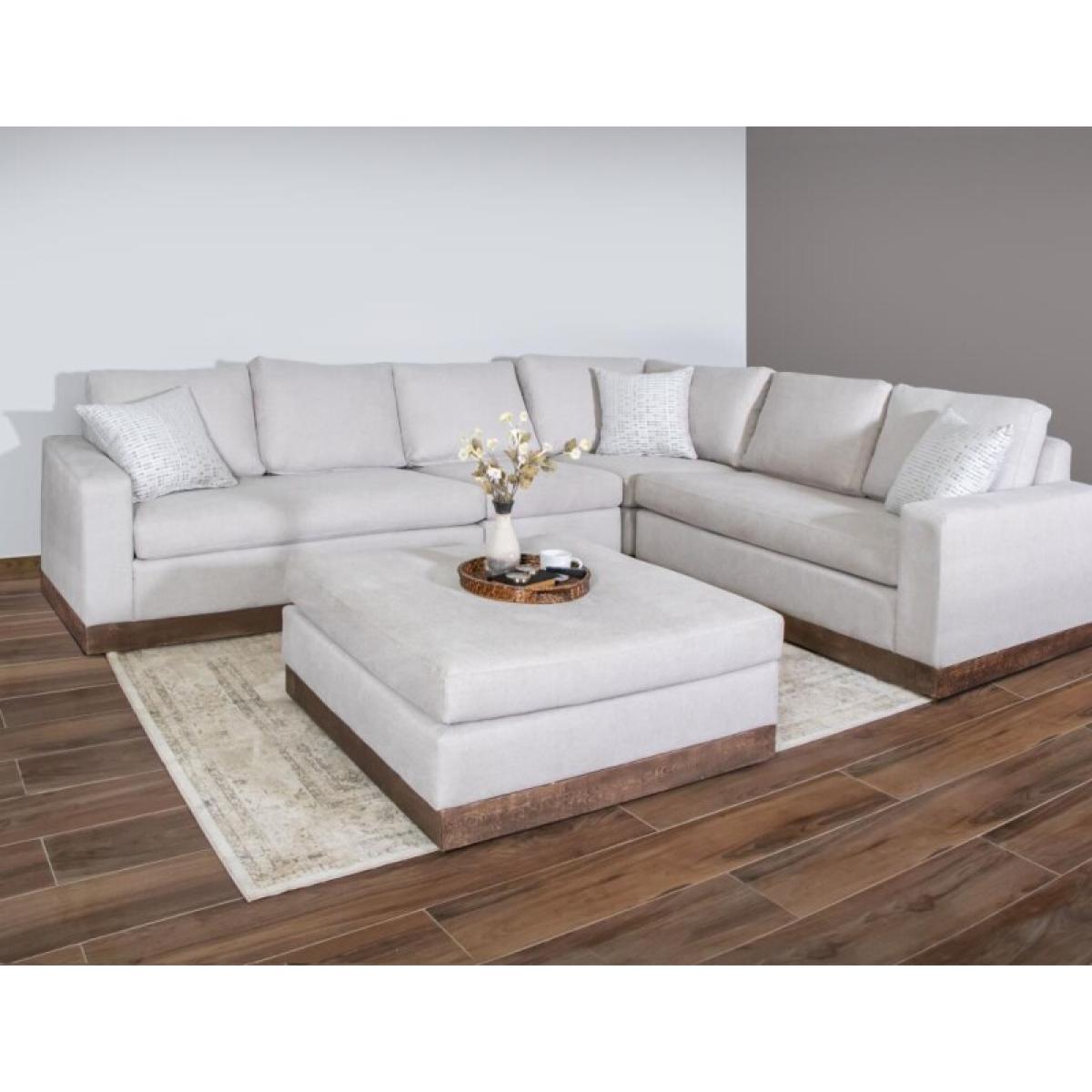 Wooden Frame & Base, Corner Square Wedge - Georgia - Image 3