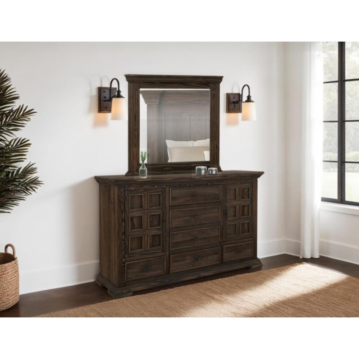 6 Drawer & 2 Door, Dresser - Desire - Image 7