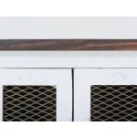 2 Metal Mesh Doors End Table - Pueblo - Image 9