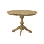 Build Your Own Pedestal Table w/ 36 x 48" Extension Tabletop w/Half Bullnose Edge - Image 6