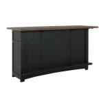 Pueblo 2 Drawer, 2 Shelves & 2 Doors Bar - Image 5