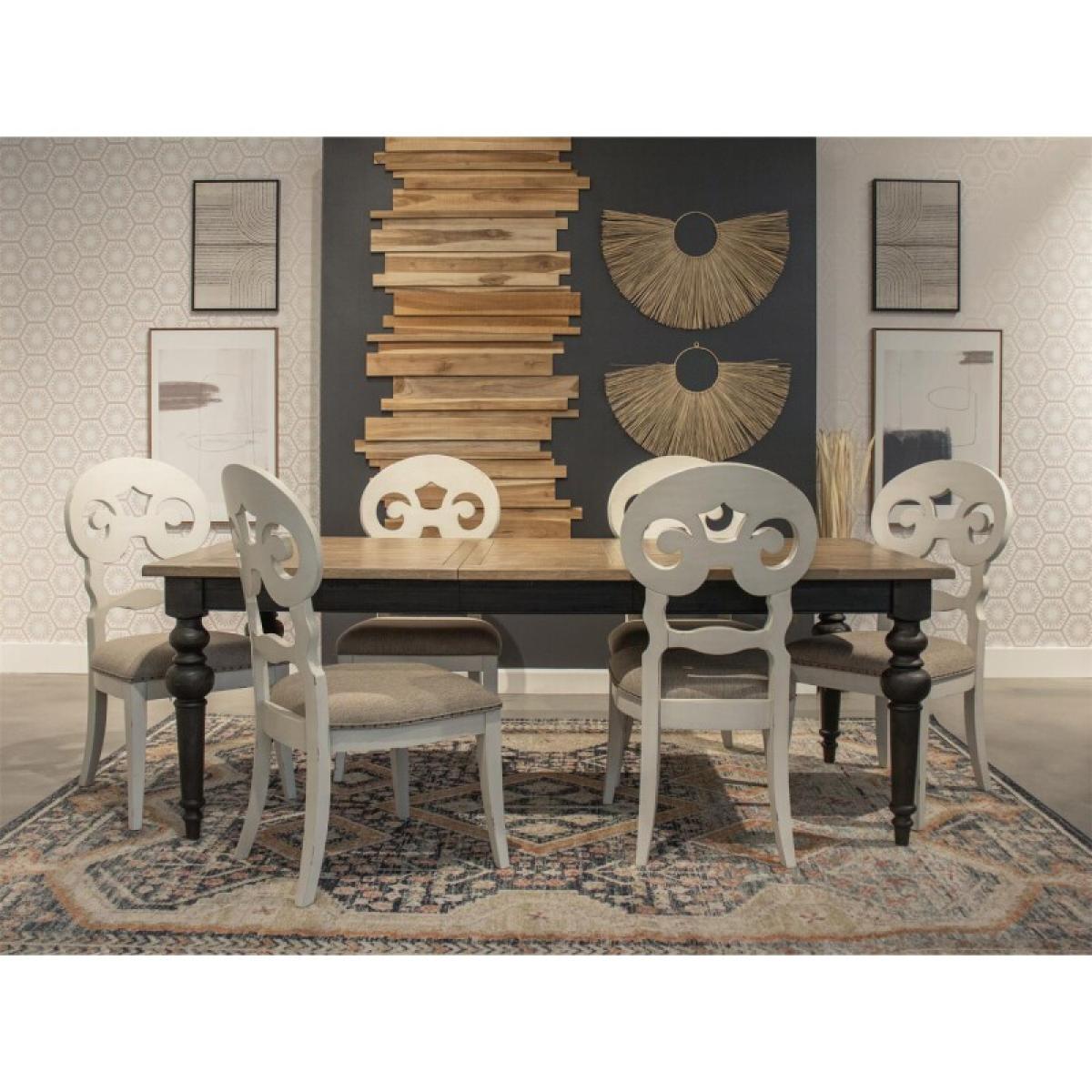 Scroll Uph Side Chair 2in - Image 2