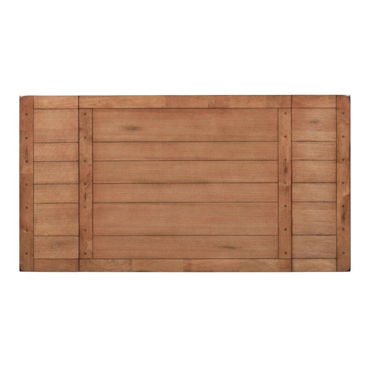 Treasures Retractable Leg Table - Oak - Image 6