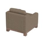 Wooden Frame & Base, Armchair - Samba - Image 4