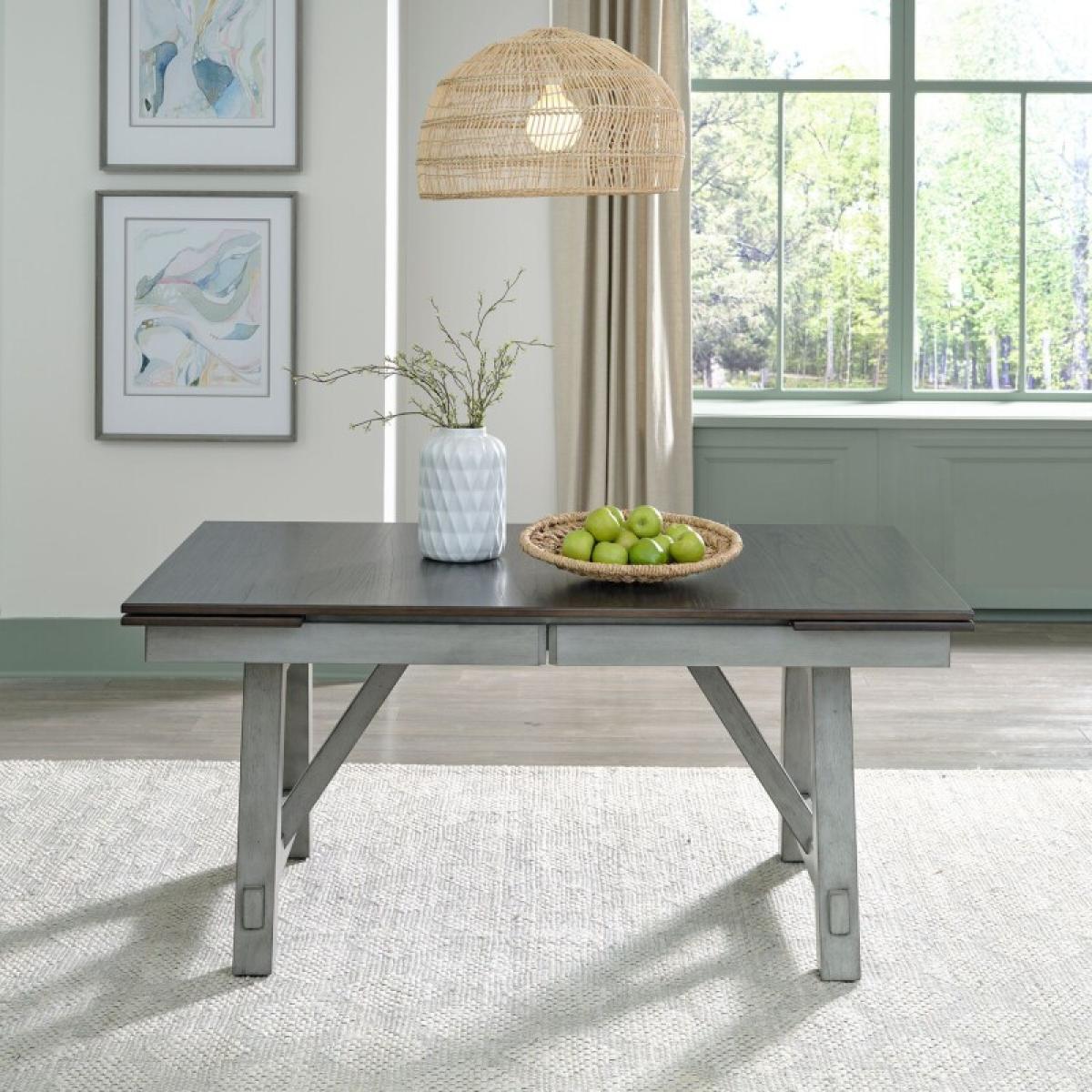Newport Trestle Table Set - Image 3