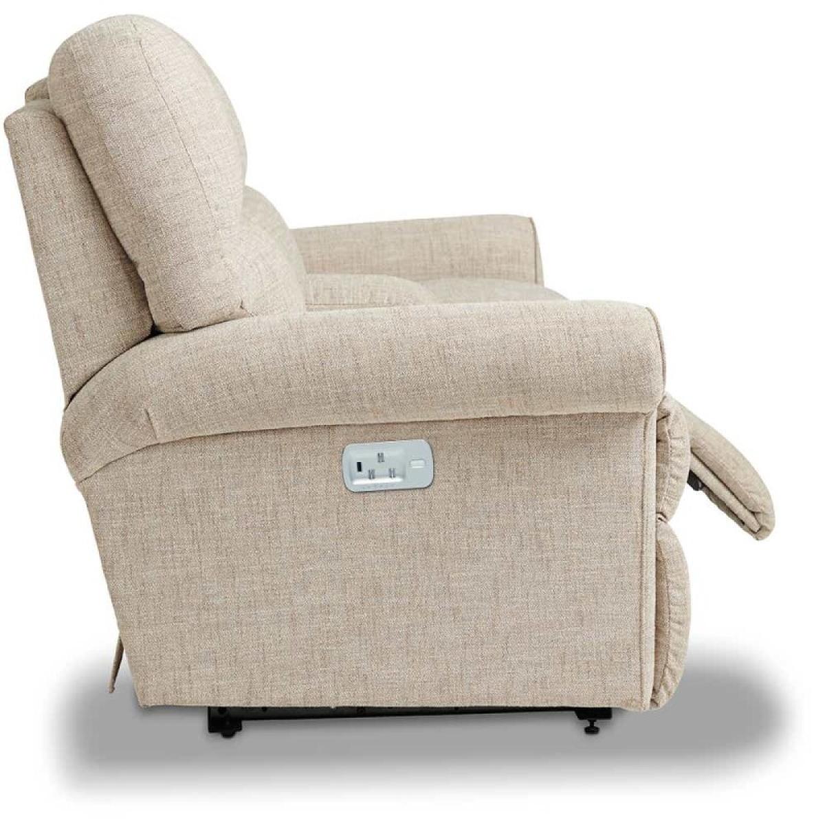 Robin Power Reclining Loveseat W/ Headrest, Lumbar & Console - Image 5