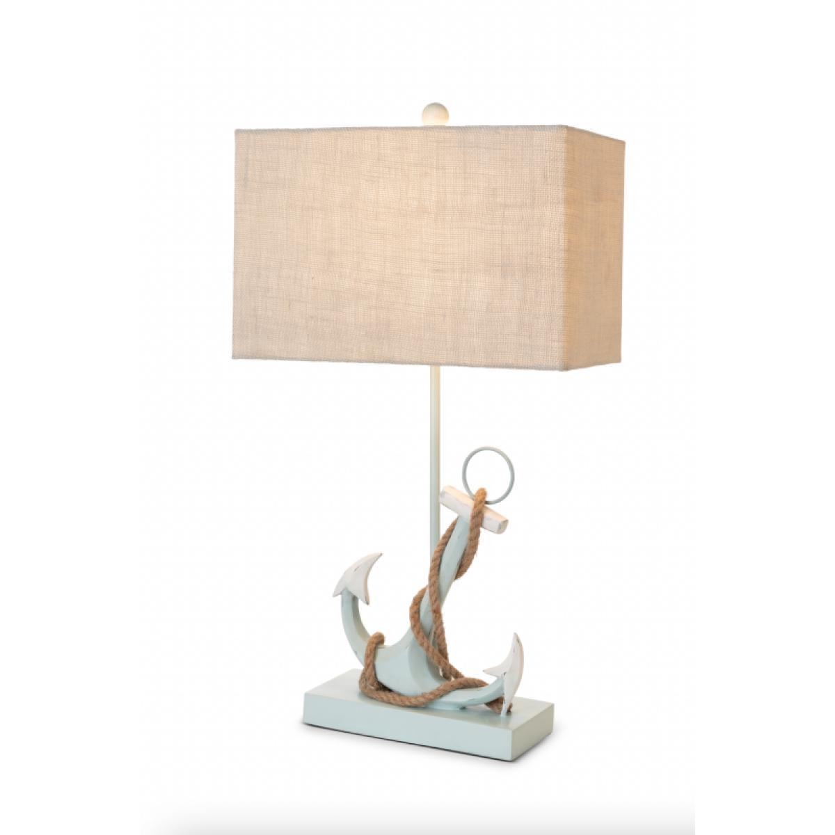 Anchor Table Lamp (Set of 2) - Blue - Image 2