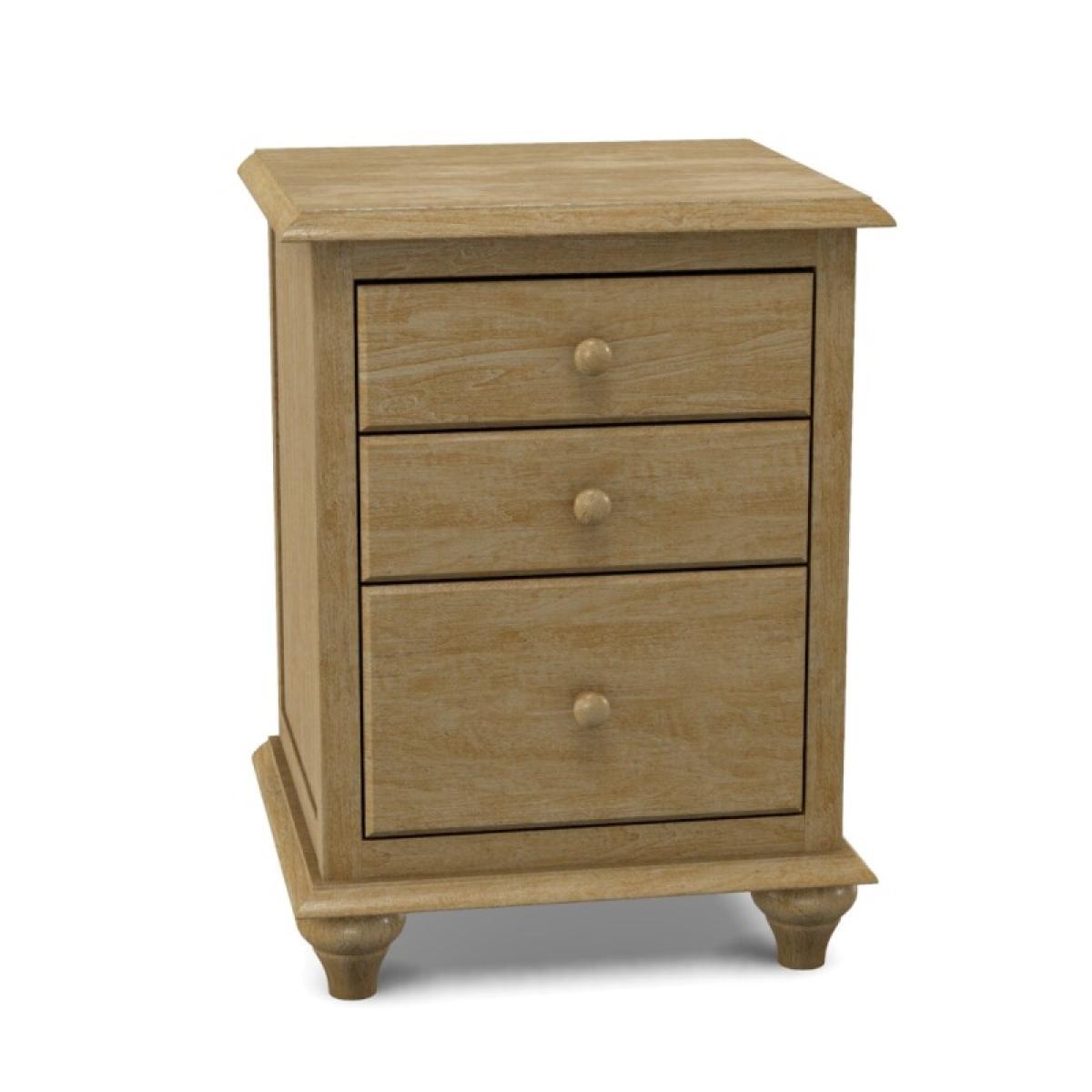 Cottage 3-Drawer Nightstand - Image 4