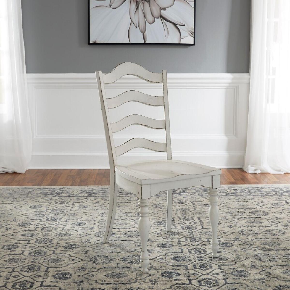 Magnolia Manor 5 Piece Leg Table Set - Image 5