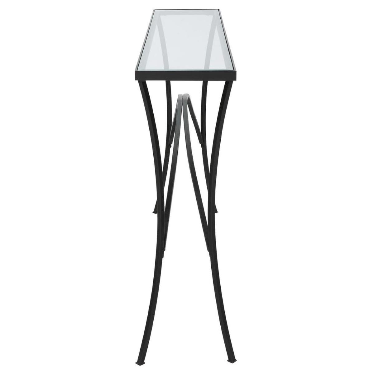 Alayna Console Table, Black - Image 6