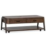 Hallie T6355-50 Lift Top Storage Cocktail Table w/Casters