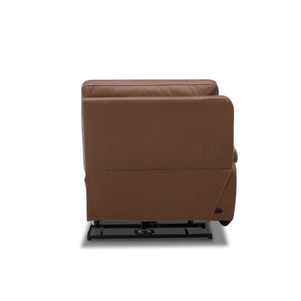 L Arm Recliner P3 & ZG - Saddle - Image 6