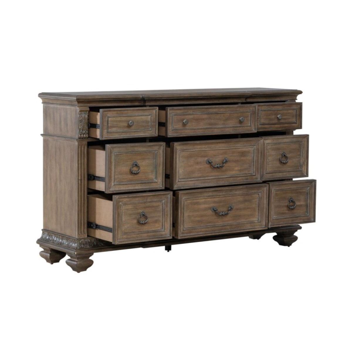 9 Drawer Dresser - Image 8