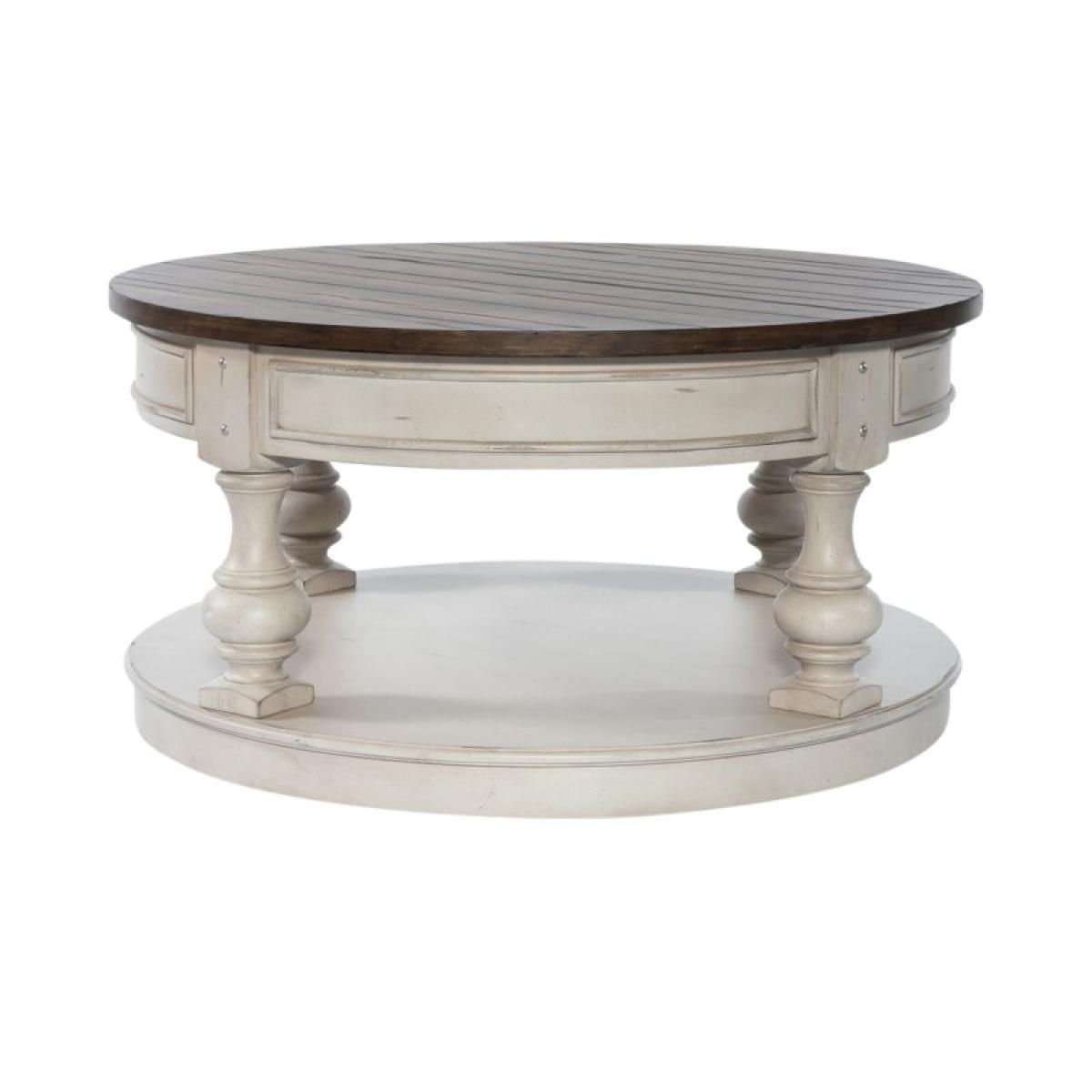 Morgan Creek Round Cocktail Table - Image 4