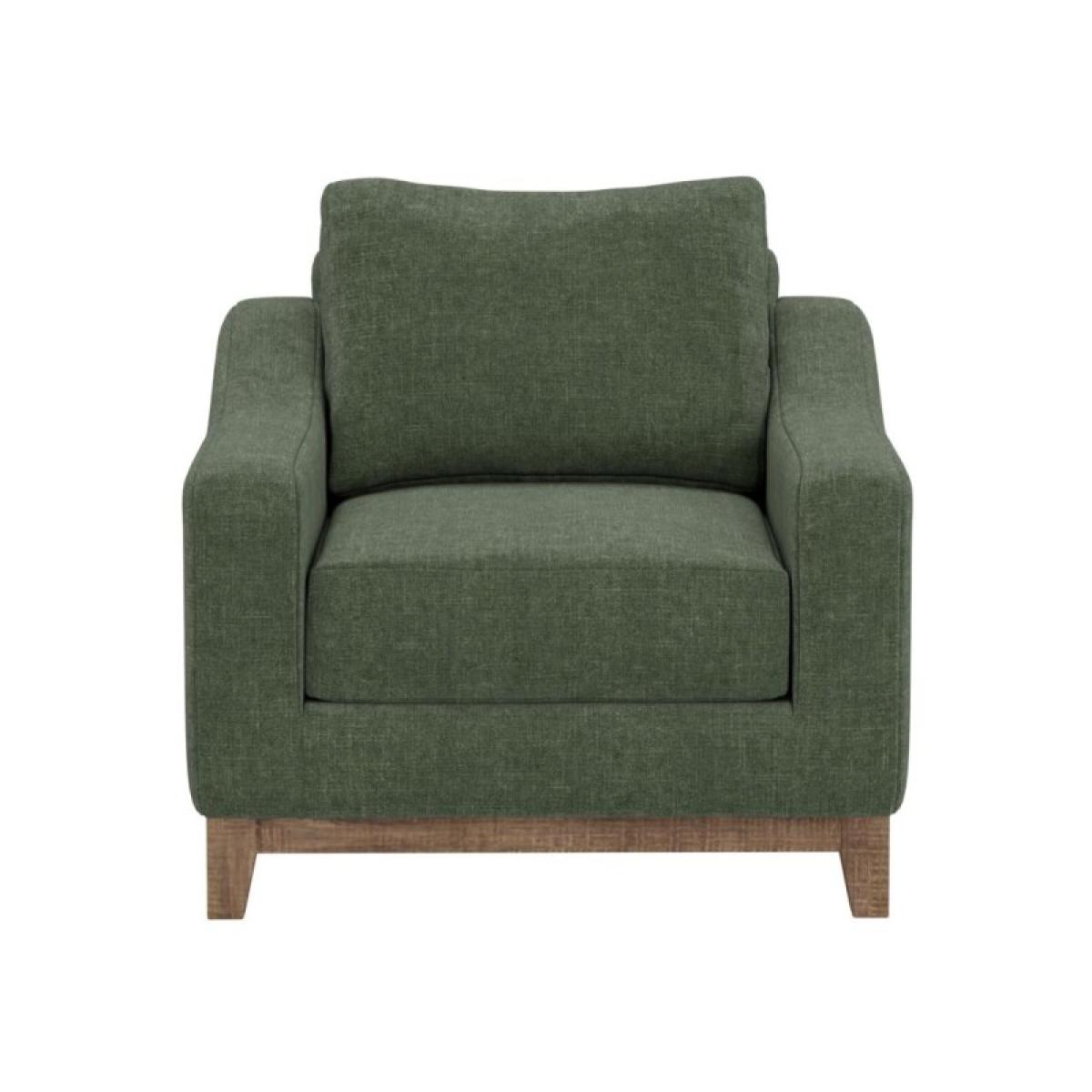 Wooden Frame & Base, Armchair - Olivo - Image 3