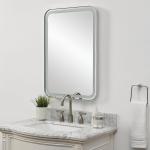 Crofton Lighted Vanity Mirror, Nickel - Image 11