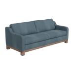 Wooden Frame & Base, Two-Cushion Sofa - Samba