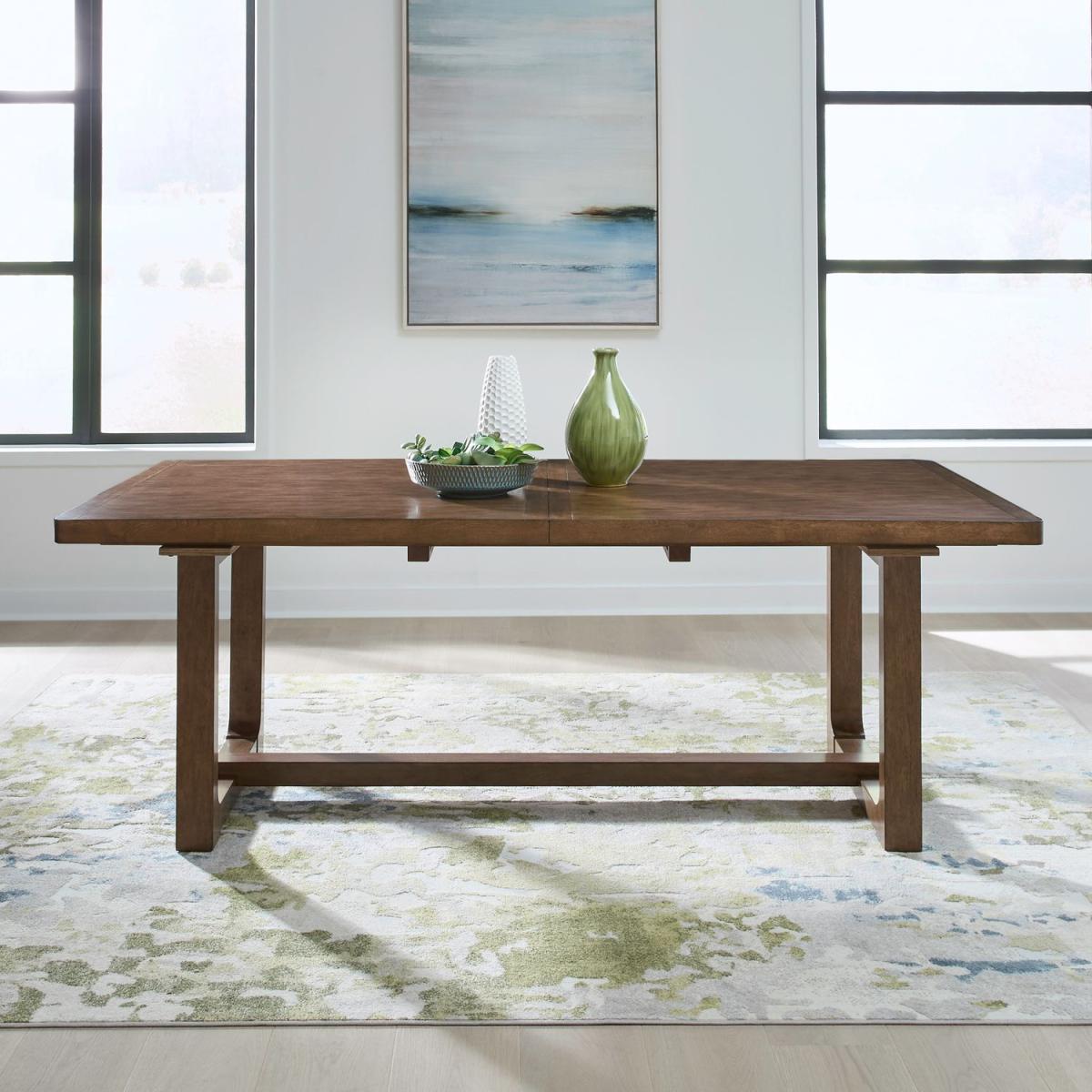 Trestle Table Set - Image 3