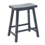 Creations 24 Inch Sawhorse Counter Stool- Navy - Image 3