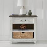 River Place Bedside Chest w/ Charging Station