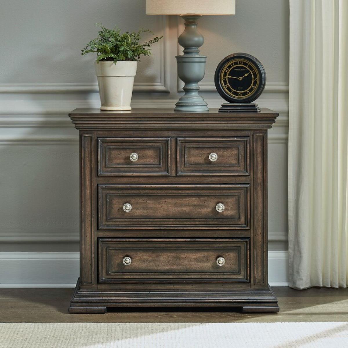 Big Valley Bedside Chest w/ Charging Station - Image 2