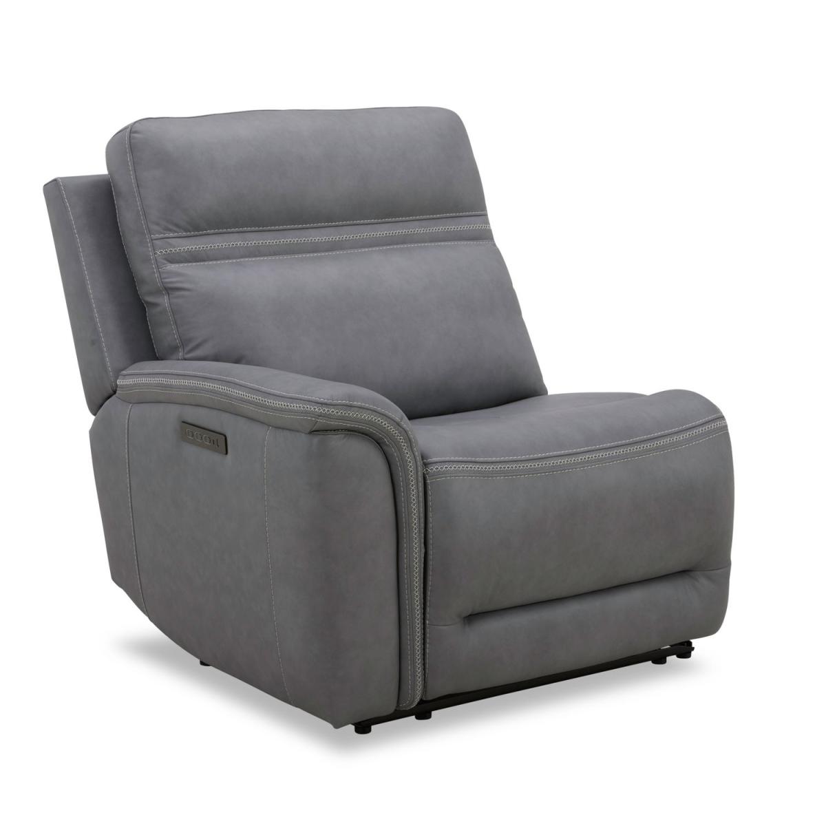 L Arm Recliner P3 & ZG - Blue Gray - Image 3