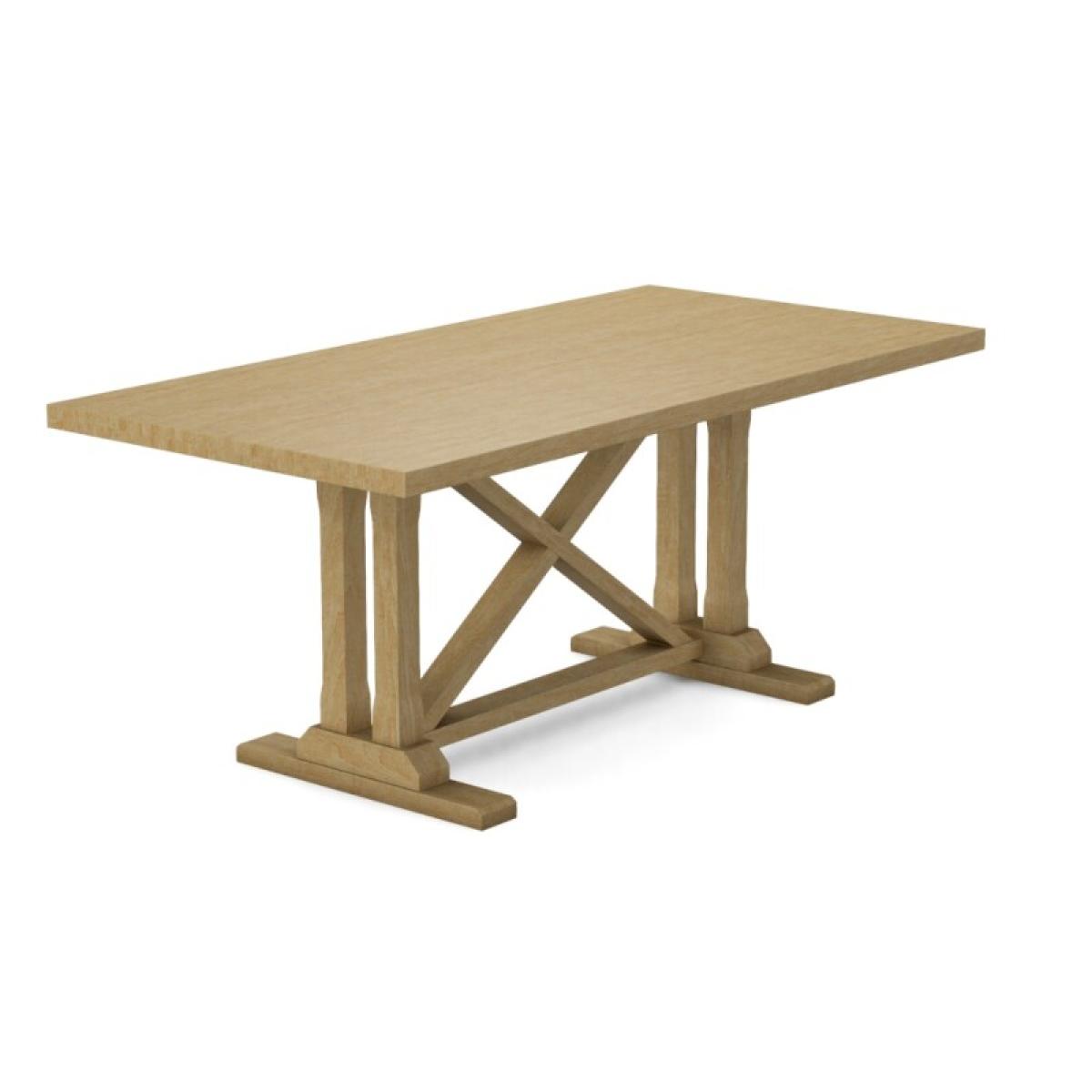 Alexa Trestle Solid Table Top and Base - T-17236TA - Image 18