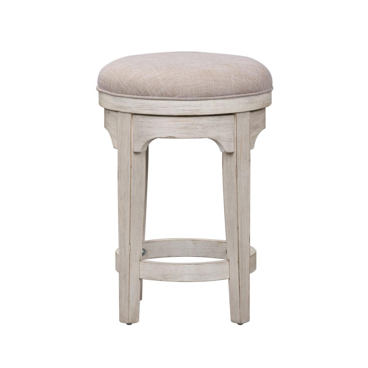 Farmhouse Reimagined Console Swivel Stool - Image 3