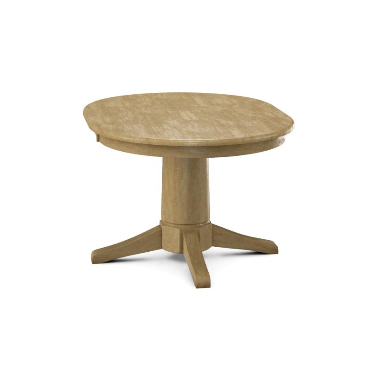 Build Your Own Pedestal Table w/ 30"H Transitional Pedestal for Extension Tops - Image 12