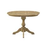 Build Your Own Pedestal Table w/ 36 x 48" Extension Tabletop w/Half Bullnose Edge - Image 5