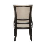 Americana Farmhouse Uph Shelter Side Chair- Black (RTA) - Image 6