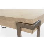 Rio Vista Rectangular Dining Table - Muted Earth Tones Clay Finish - Image 6