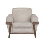 Wooden Frame & Base, Armchair - Loft Brown - Image 3