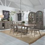 River Place 7 Piece Trestle Table Set