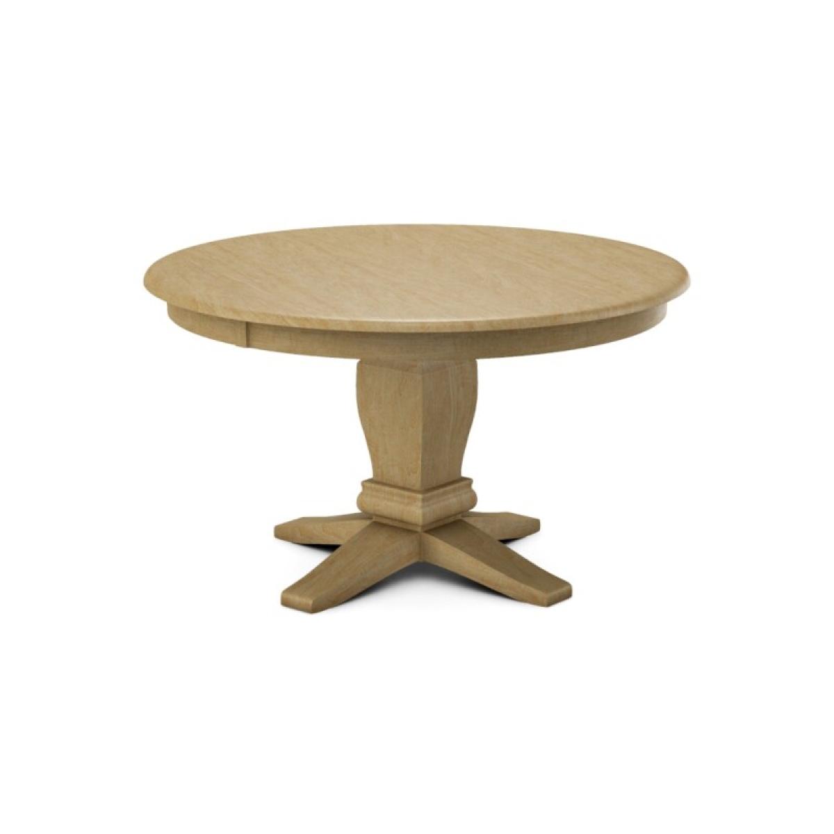 Build Your Own Pedestal Table w/ 52" Round Tabletop w/Reverse Bevel Edge - Image 27