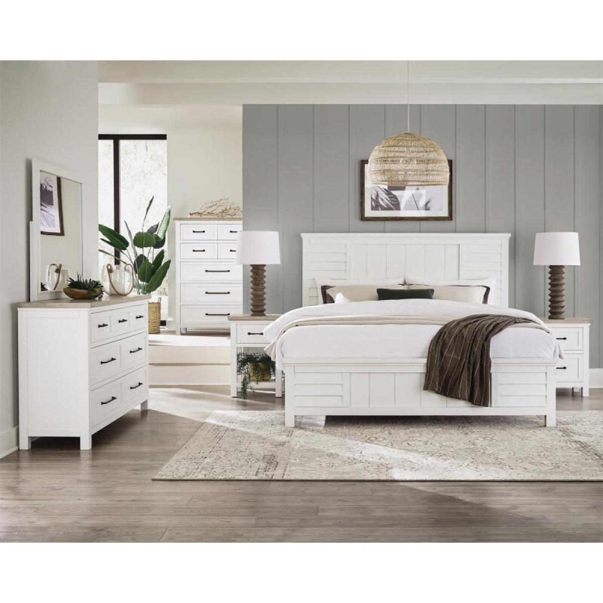 Cora King Louver Bed - Image 6