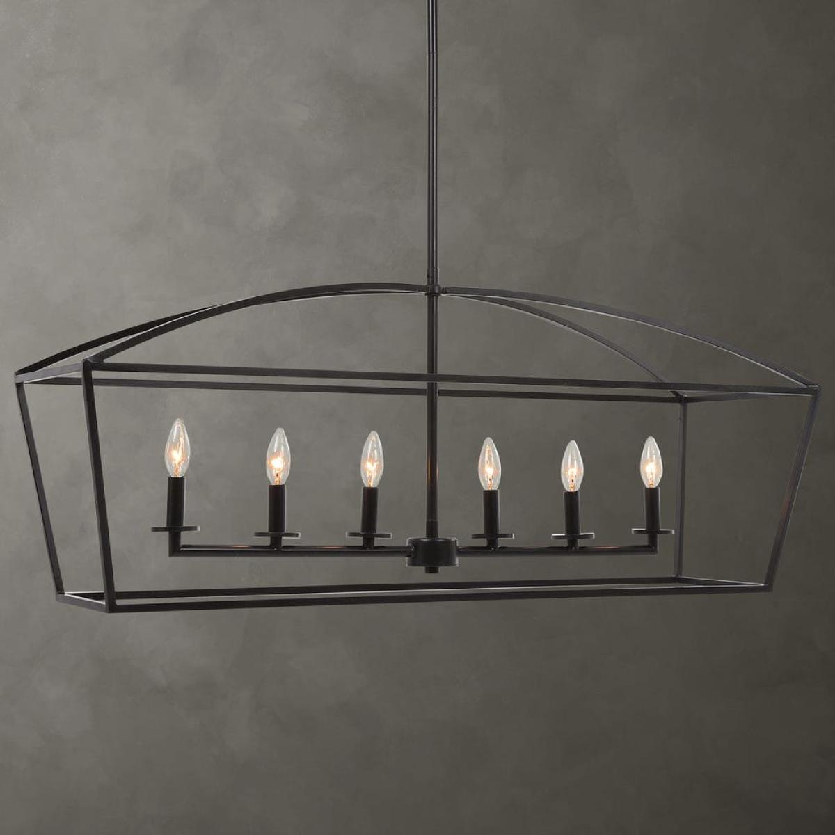 Clayton, 6 Lt Linear Chandelier - Image 2