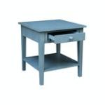 Destinations Collection - Spencer End Table in Ocean Blue - Image 8