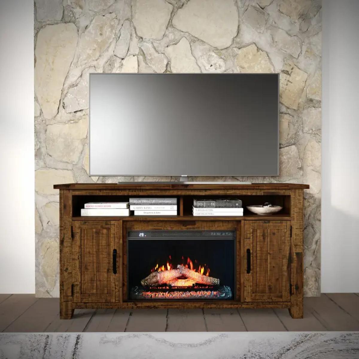 Cannon Valley Electric Fireplace Media Console - Image 3