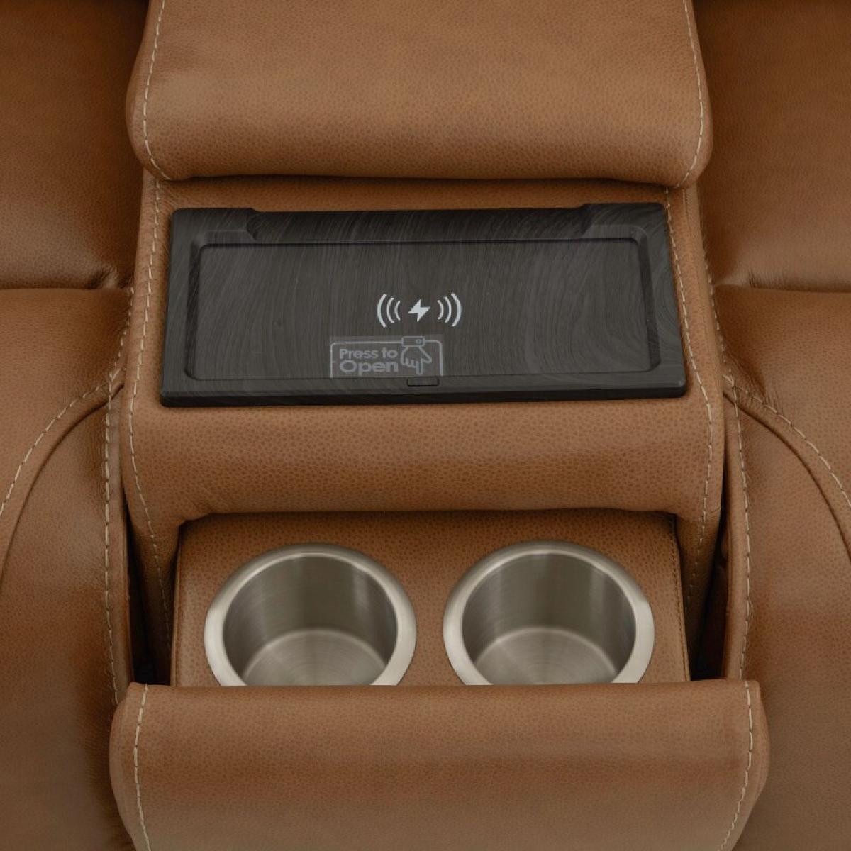 Callihan Loveseat w/ Console P3 & ZW - Image 12