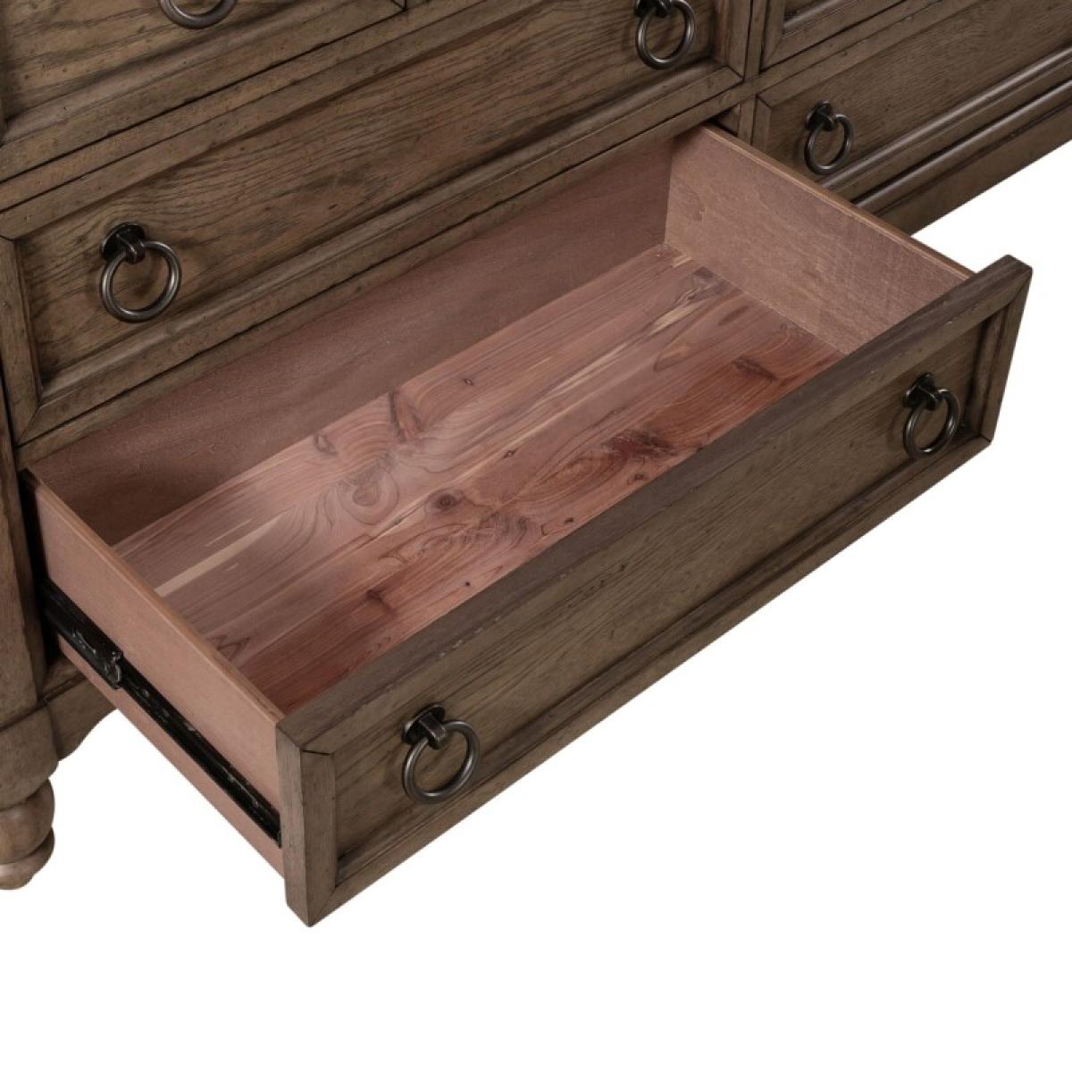 Americana Farmhouse 9 Drawer Dresser - Image 13