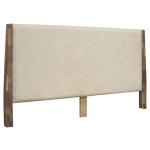5/0 Upholstered Headboard - Parota Nova