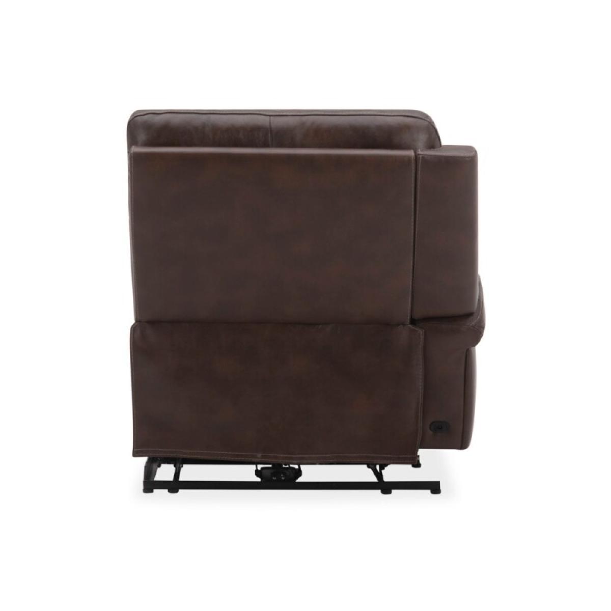 L Arm Recliner P2 & ZG - Cognac - Image 6