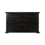 6 Drawer & 2 Door, Dresser - Terra Dark