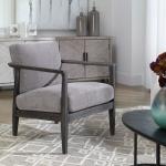 Brunei Accent Chair, Gray - Image 4