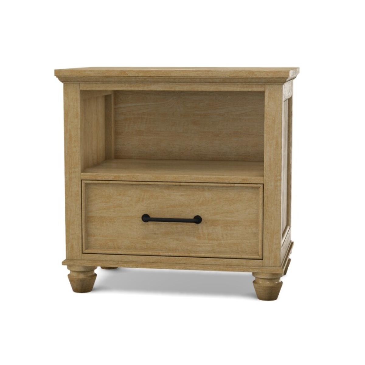 Vista Bedroom 1-Drawer Nightstand - Image 6