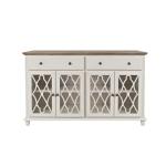Aurora Hills 4 Door Accent Cabinet