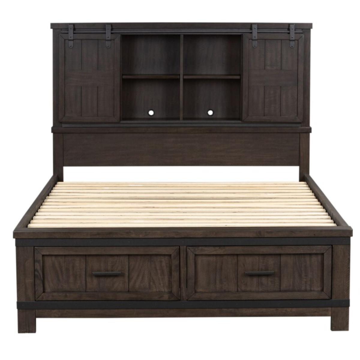 King Bookcase Bed - Image 3
